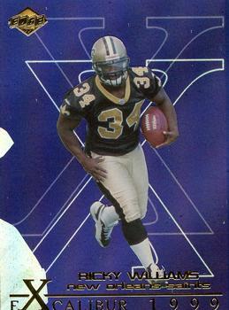 1999 Collector's Edge Odyssey - Excalibur #X11 Ricky Williams Front