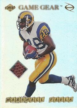 1999 Collector's Edge Odyssey - Game Gear #GG3 Marshall Faulk Front