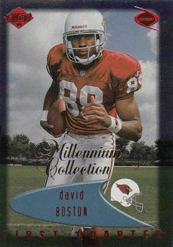 1999 Collector's Edge Odyssey - Millennium Collection Red #3 David Boston Front