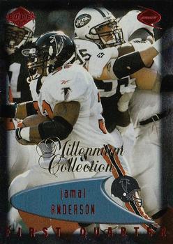 1999 Collector's Edge Odyssey - Millennium Collection Red #8 Jamal Anderson Front