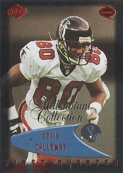 1999 Collector's Edge Odyssey - Millennium Collection Red #9 Chris Calloway Front