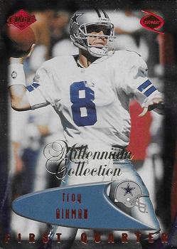 1999 Collector's Edge Odyssey - Millennium Collection Red #42 Troy Aikman Front