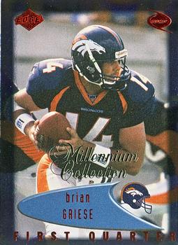 1999 Collector's Edge Odyssey - Millennium Collection Red #49 Brian Griese Front