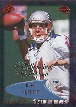 1999 Collector's Edge Odyssey - Millennium Collection Red #89 Drew Bledsoe Front