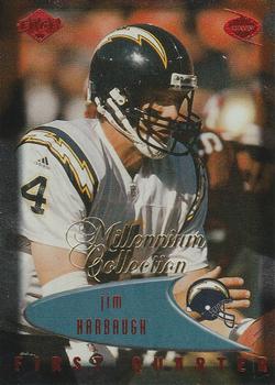1999 Collector's Edge Odyssey - Millennium Collection Red #124 Jim Harbaugh Front