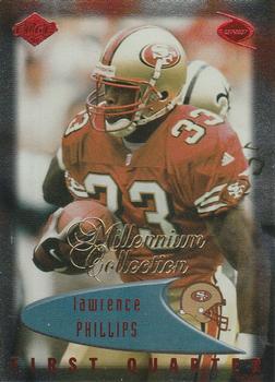 1999 Collector's Edge Odyssey - Millennium Collection Red #129 Lawrence Phillips Front