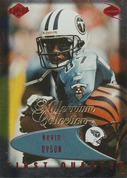 1999 Collector's Edge Odyssey - Millennium Collection Red #143 Kevin Dyson Front