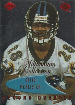 1999 Collector's Edge Odyssey - Millennium Collection Red #151 Chris McAlister Front
