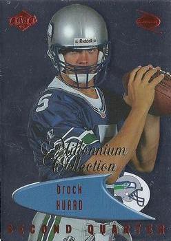 1999 Collector's Edge Odyssey - Millennium Collection Red #167 Brock Huard Front