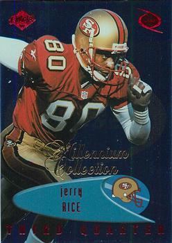 1999 Collector's Edge Odyssey - Millennium Collection Red #184 Jerry Rice Front