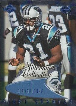 1999 Collector's Edge Odyssey - Millennium Collection Blue #25 Tim Biakabutuka Front