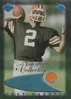 1999 Collector's Edge Odyssey - Millennium Collection Blue #38 Tim Couch Front