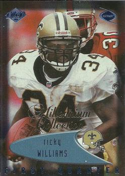 1999 Collector's Edge Odyssey - Millennium Collection Blue #97 Ricky Williams Front