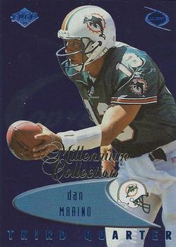 1999 Collector's Edge Odyssey - Millennium Collection Blue #181 Dan Marino Front