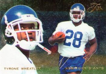 1995 Flair #141 Tyrone Wheatley Front
