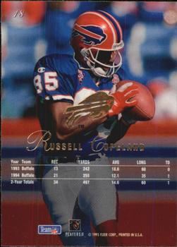 1995 Flair #18 Russell Copeland Back