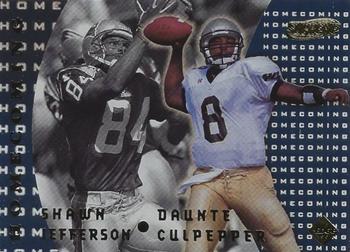 1999 Collector's Edge Supreme - Homecoming #HC-03 Daunte Culpepper / Shawn Jefferson Front
