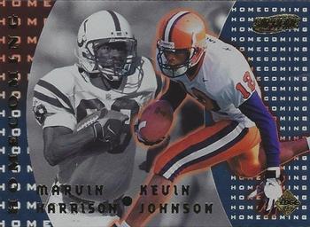 1999 Collector's Edge Supreme - Homecoming #HC-17 Marvin Harrison / Kevin Johnson Front