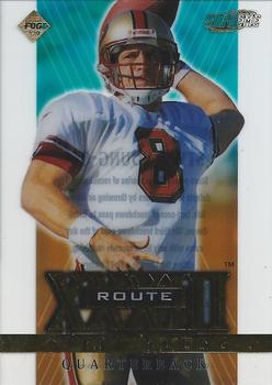 1999 Collector's Edge Supreme - Route XXXIII #R04 Steve Young Front