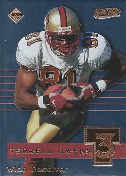 1999 Collector's Edge Supreme - T3 #T3-30 Terrell Owens Front