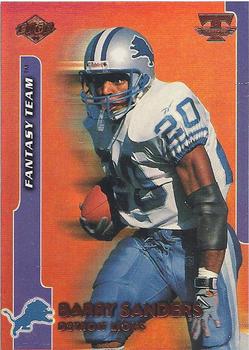 1999 Collector's Edge Triumph - Fantasy Team #FT8 Barry Sanders Front