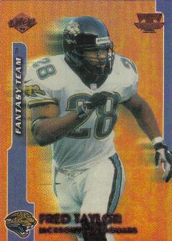1999 Collector's Edge Triumph - Fantasy Team #FT10 Fred Taylor Front