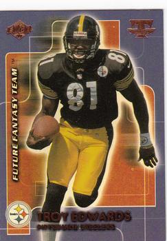 1999 Collector's Edge Triumph - Future Fantasy Team #FFT6 Troy Edwards Front