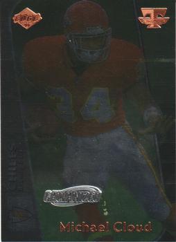 1999 Collector's Edge Triumph - Galvanized #T148 Michael Cloud Front