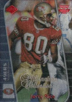 1999 Collector's Edge Triumph - Millennium Collection Red #T56 Jerry Rice Front