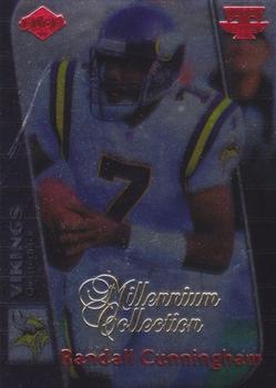 1999 Collector's Edge Triumph - Millennium Collection Red #T111 Randall Cunningham Front