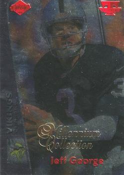1999 Collector's Edge Triumph - Millennium Collection Red #T120 Jeff George Front