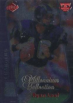 1999 Collector's Edge Triumph - Millennium Collection Red #T131 Ryan Leaf Front