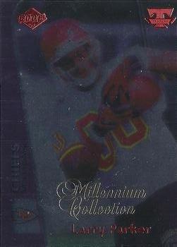 1999 Collector's Edge Triumph - Millennium Collection Red #T178 Larry Parker Front