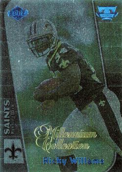 1999 Collector's Edge Triumph - Millennium Collection Blue #T177 Ricky Williams Front
