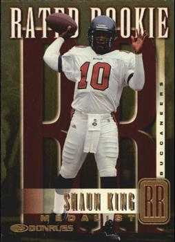 1999 Donruss - Rated Rookies Medalist #RR17 Shaun King Front