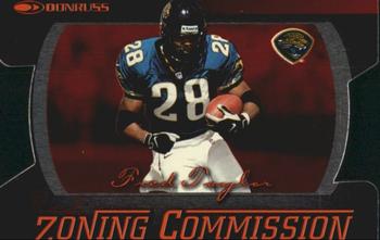 1999 Donruss - Zoning Commission Red #ZC20 Fred Taylor Front