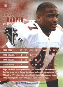 1995 Fleer #19 Roger Harper Back