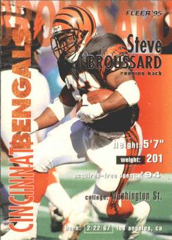 1995 Fleer #65 Steve Broussard Front
