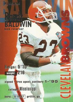 1995 Fleer #76 Randy Baldwin Front