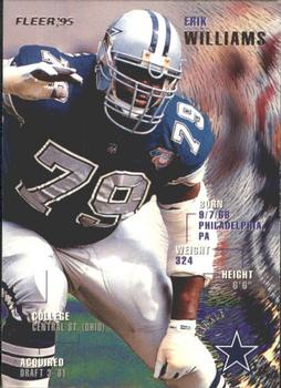 1995 Fleer #102 Erik Williams Front