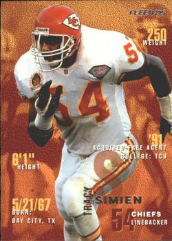 1995 Fleer #184 Tracy Simien Front