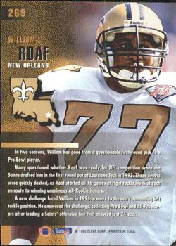 1995 Fleer #269 Willie Roaf Back