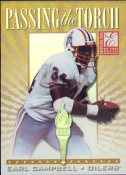 1999 Donruss Elite - Passing the Torch #8 Earl Campbell Front