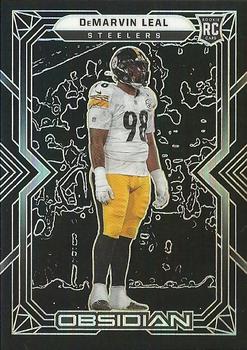 2022 Panini Obsidian #187 DeMarvin Leal Front