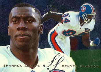 1995 Fleer - Flair Preview #9 Shannon Sharpe Front