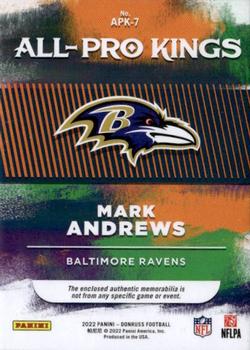 2022 Donruss - All Pro Kings #APK-7 Mark Andrews Back