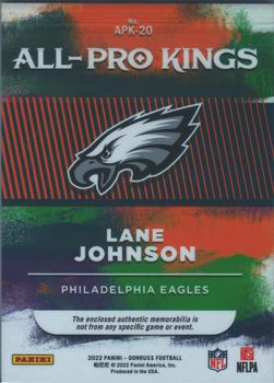 2022 Donruss - All Pro Kings #APK-20 Lane Johnson Back