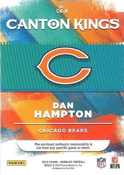 2022 Donruss - Canton Kings #CK-8 Dan Hampton Back