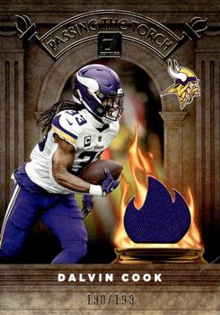 2022 Donruss - Passing the Torch Jerseys #PTTJ-9 Dalvin Cook / Adrian Peterson Front