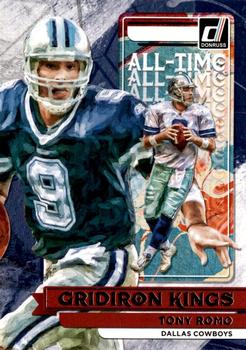 2022 Donruss - All-Time Gridiron Kings #AT-5 Tony Romo Front